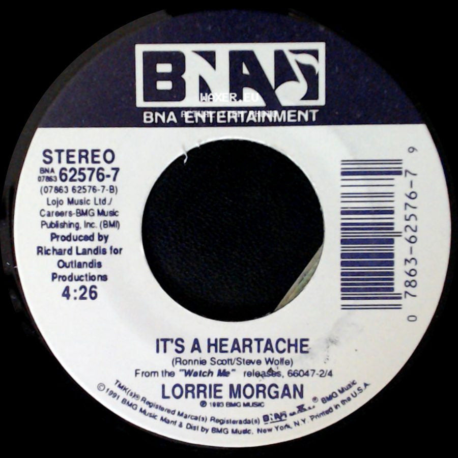 Lorrie Morgan - It's A Heartache / Half Enough side A