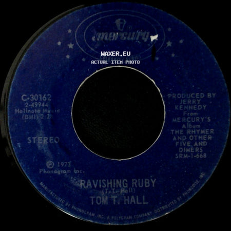 Tom T. Hall - Ravishing Ruby / I Love side A