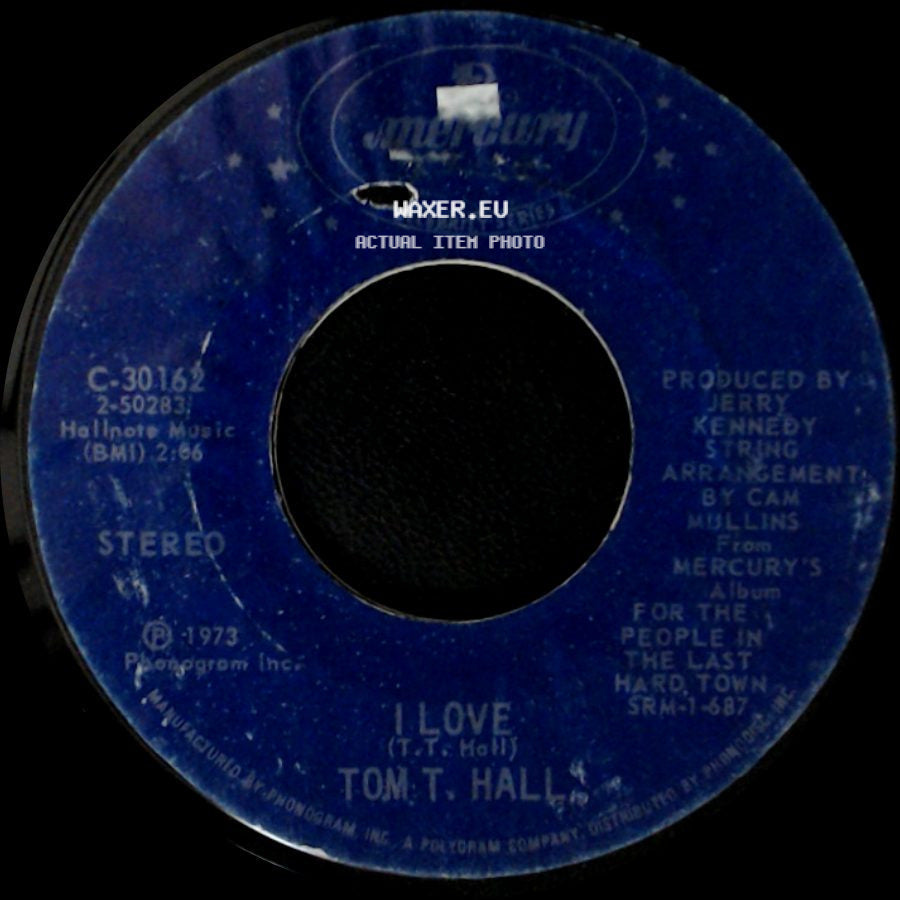 Tom T. Hall - Ravishing Ruby / I Love side B