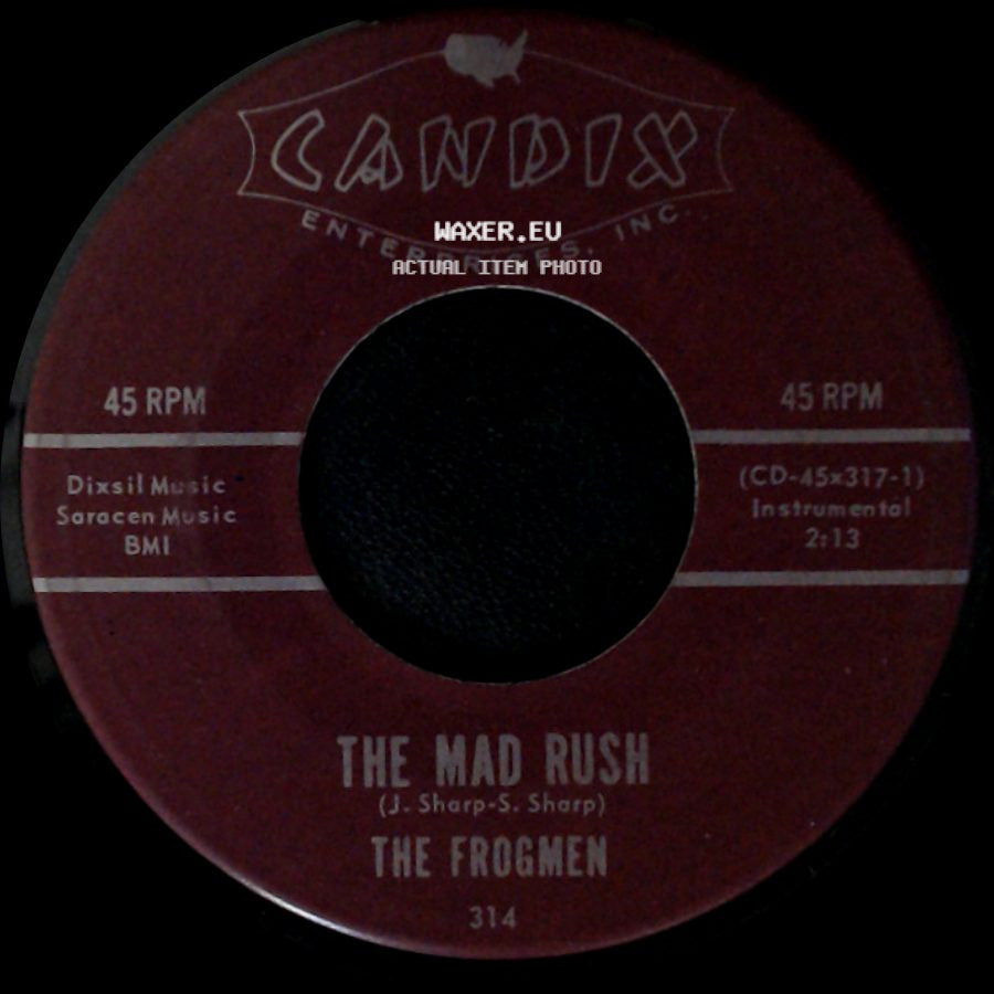 The Frogmen - The Mad Rush / Underwater side A