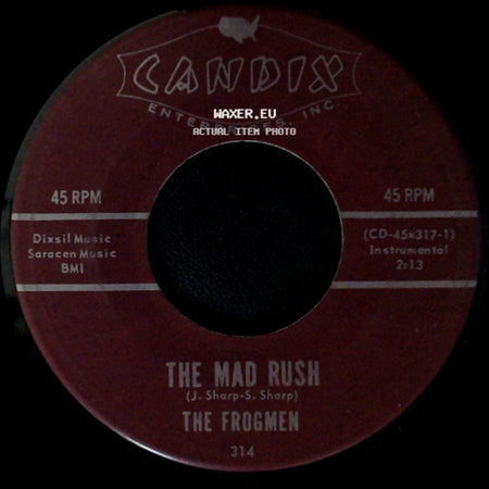 The Frogmen - The Mad Rush / Underwater side A
