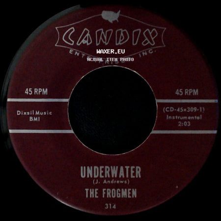The Frogmen - The Mad Rush / Underwater side B
