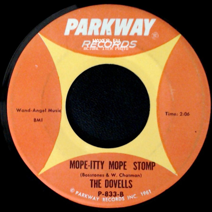 The Dovells - Do The New Continental / Mope-Itty Mope Stomp side B