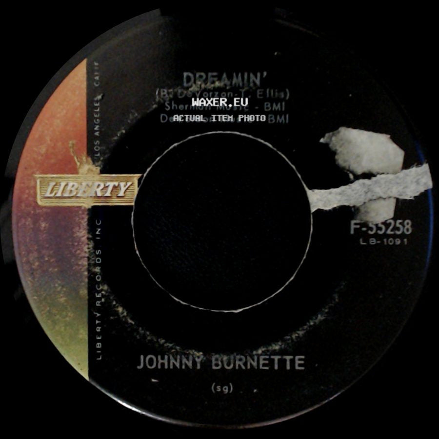 Johnny Burnette - Dreamin' / Cincinnati Fireball side A