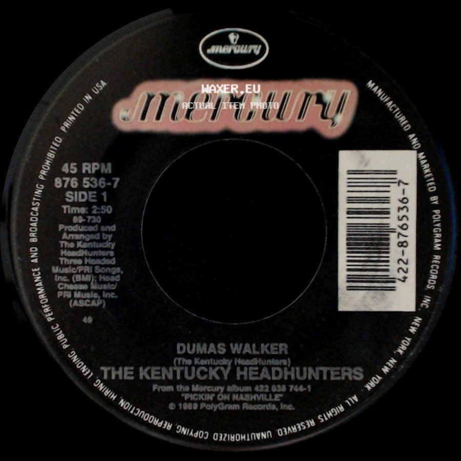 The Kentucky Headhunters - Dumas Walker / High Steppin' Daddy side A