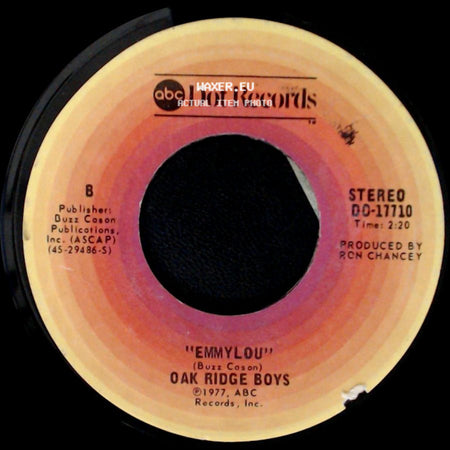Oak Ridge Boys - Y'all Come Back Saloon / Emmylou side B