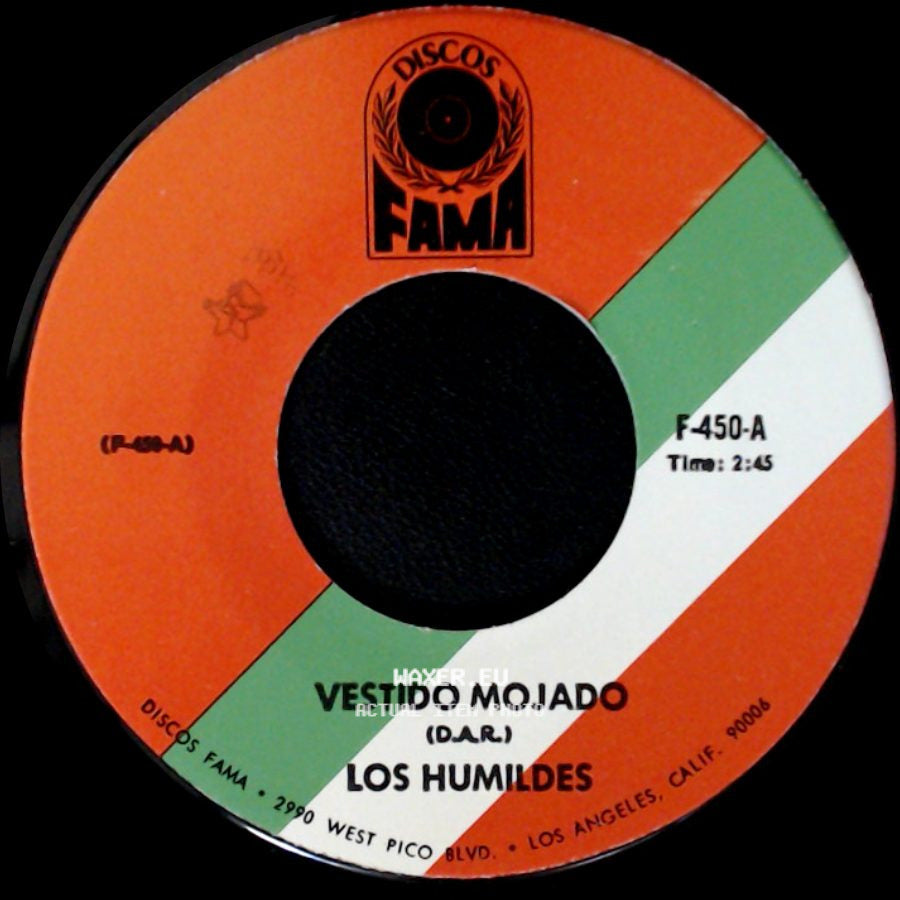Los Humildes - Vestido Mojado / Despecho side A