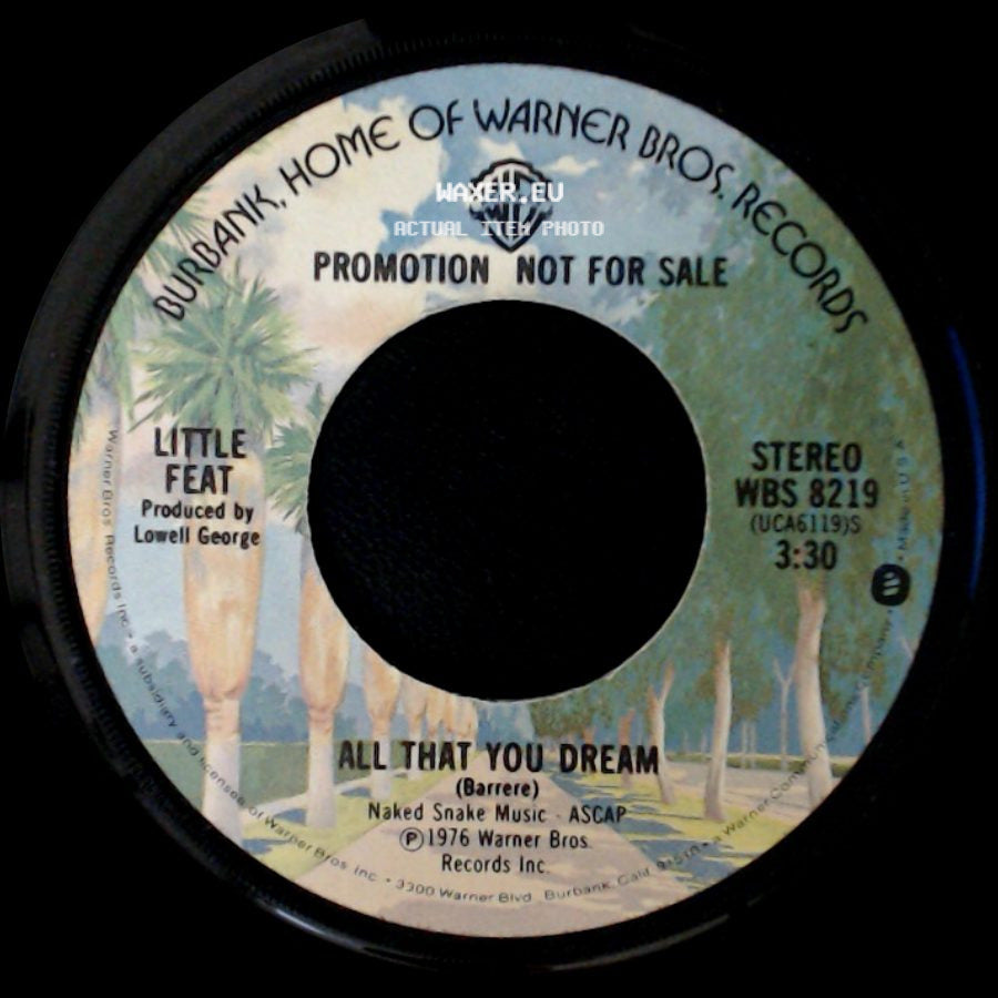 Little Feat - All That You Dream / All That You Dream side A