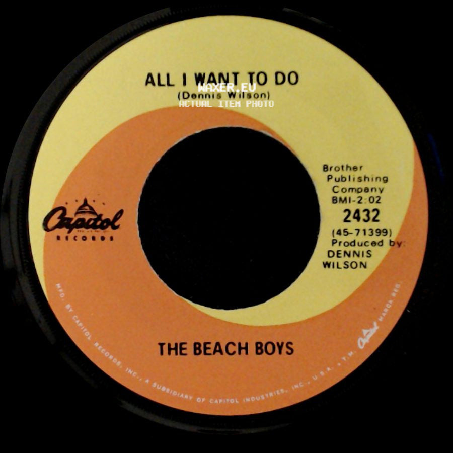 The Beach Boys - All I Want To Do / I Can Hear Music side A