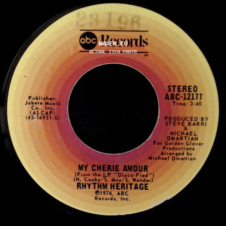 Rhythm Heritage - My Cherie Amour / Barretta's Theme ("Keep Your Eye On The Sparrow") side A