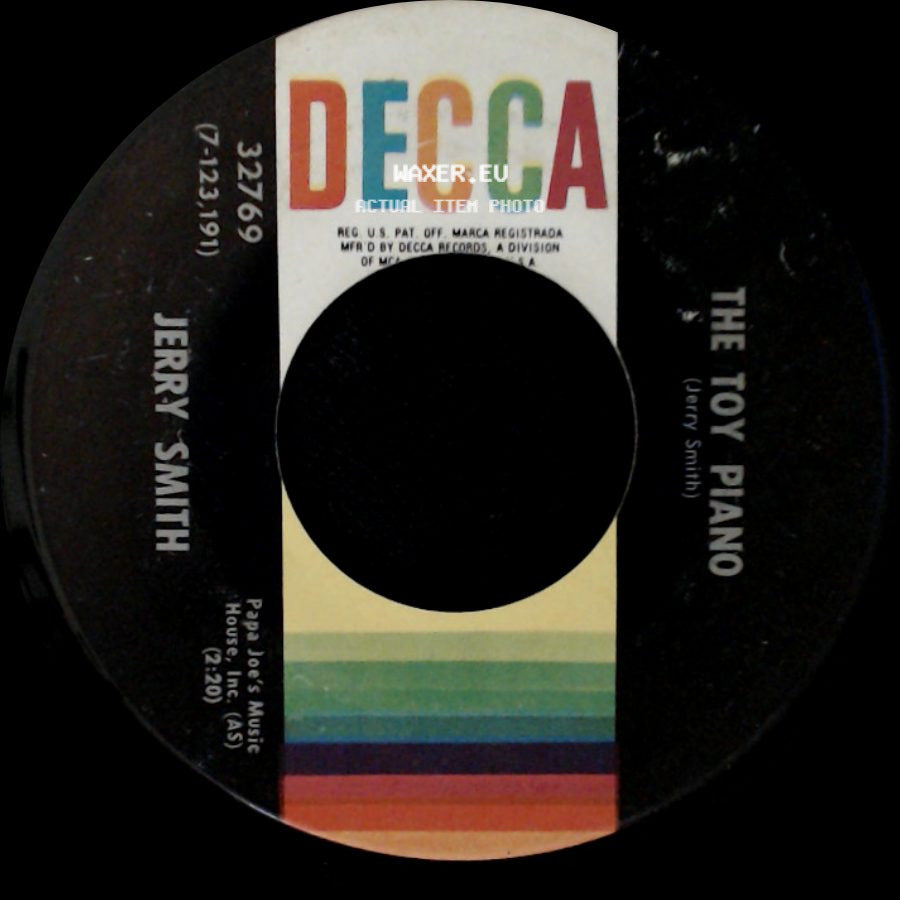 Jerry Smith - The Toy Piano / Papa Joe's Polka side A