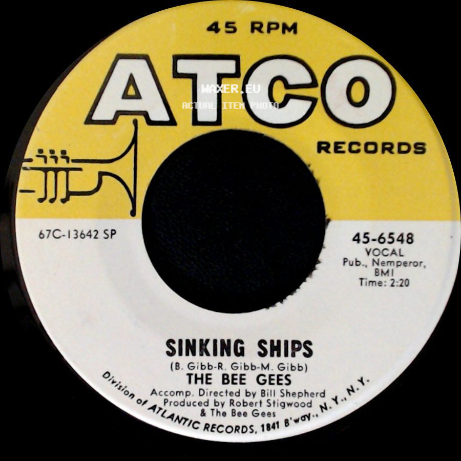 The Bee Gees - Sinking Ships / Words side A