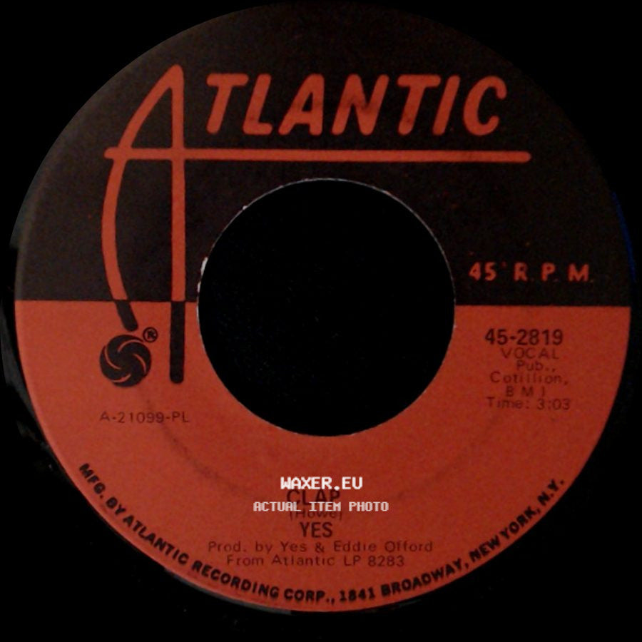 Yes - Clap / Your Move side A