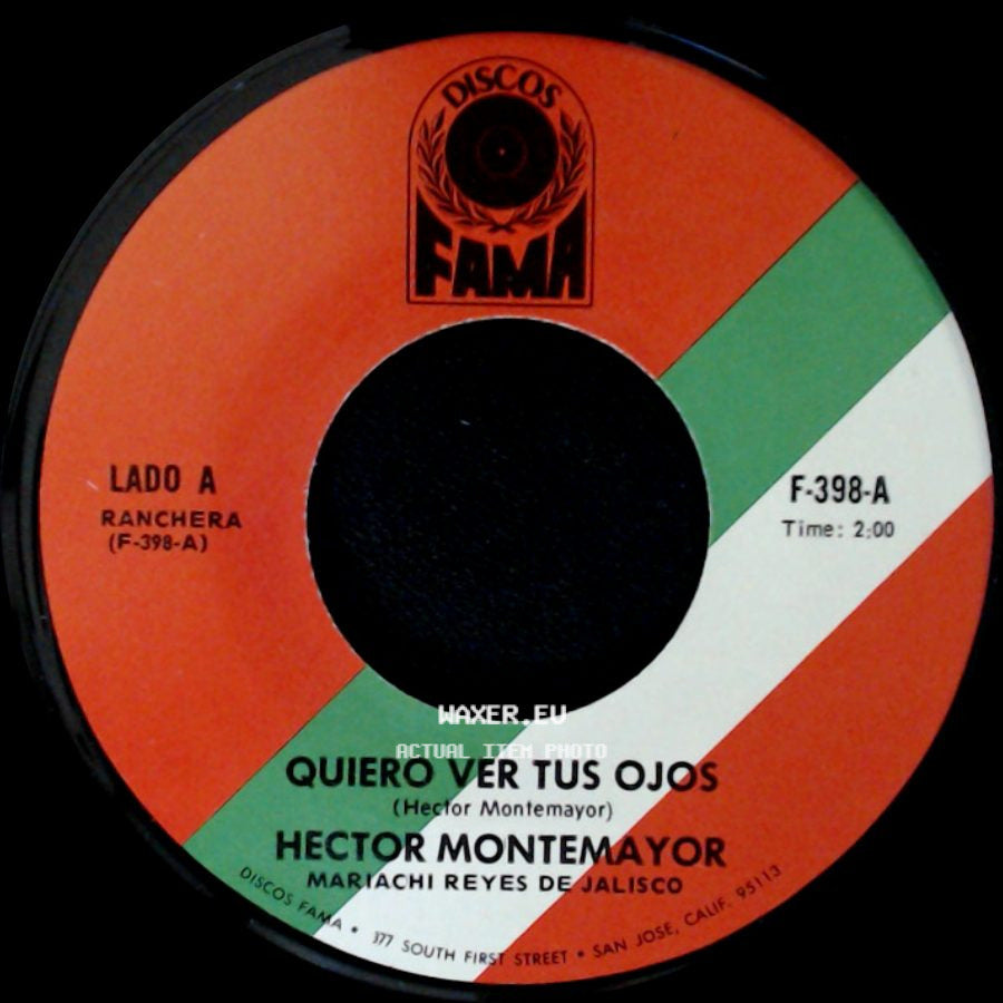 Hector Montemayor - Quiero Ver Tus Ojos / Dos Enamorados side A
