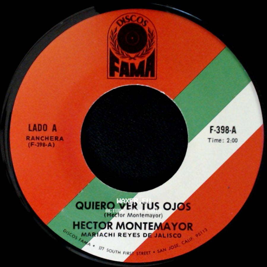 Hector Montemayor - Quiero Ver Tus Ojos / Dos Enamorados side A