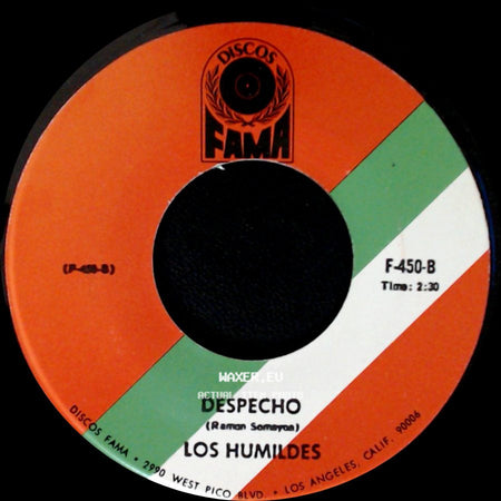Los Humildes - Vestido Mojado / Despecho side B
