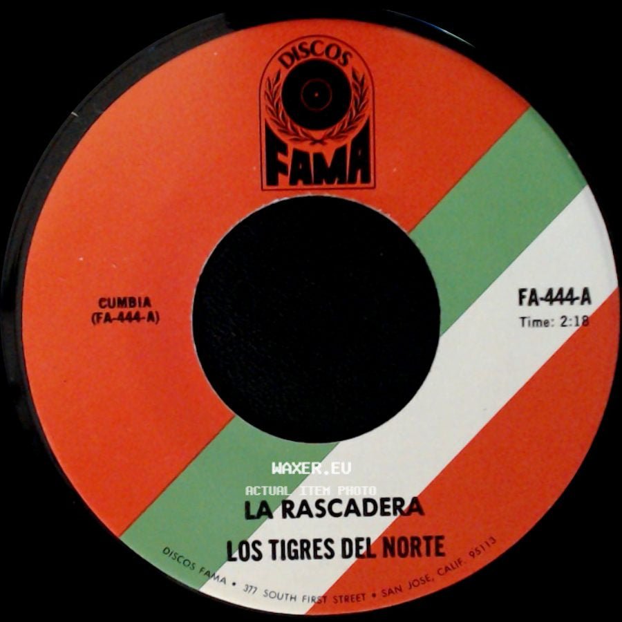 Los Tigres Del Norte - La Rascadera / Enamorate De Mi side A