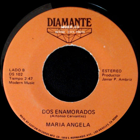 Maria Angela - Tu Amor Es Para Mi / Dos Enamorados side B