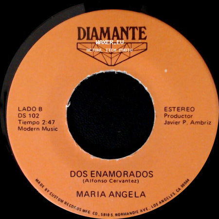 Maria Angela - Tu Amor Es Para Mi / Dos Enamorados side B