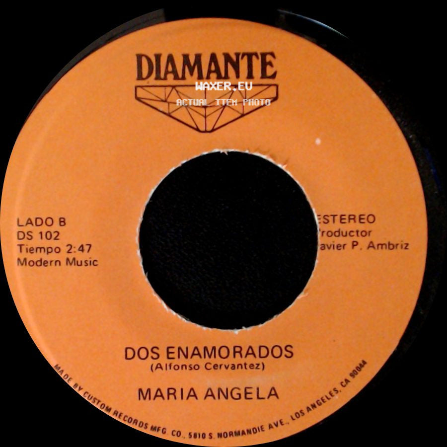 Maria Angela - Tu Amor Es Para Mi / Dos Enamorados side B
