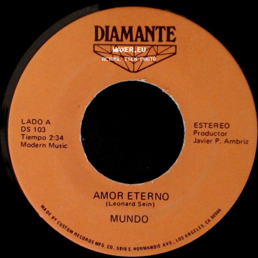 Mundo - Amor Eterno / El Pajarito side A
