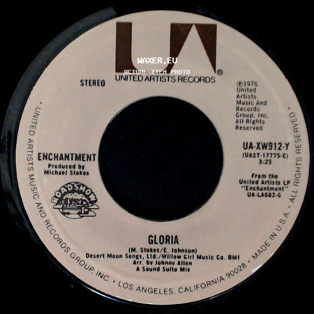 Enchantment - Dance To The Music / Gloria side B