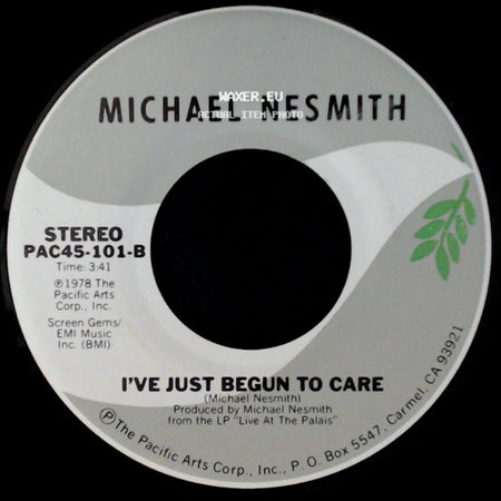 Michael Nesmith - Roll With The Flow / I've Just Begun To Care side B