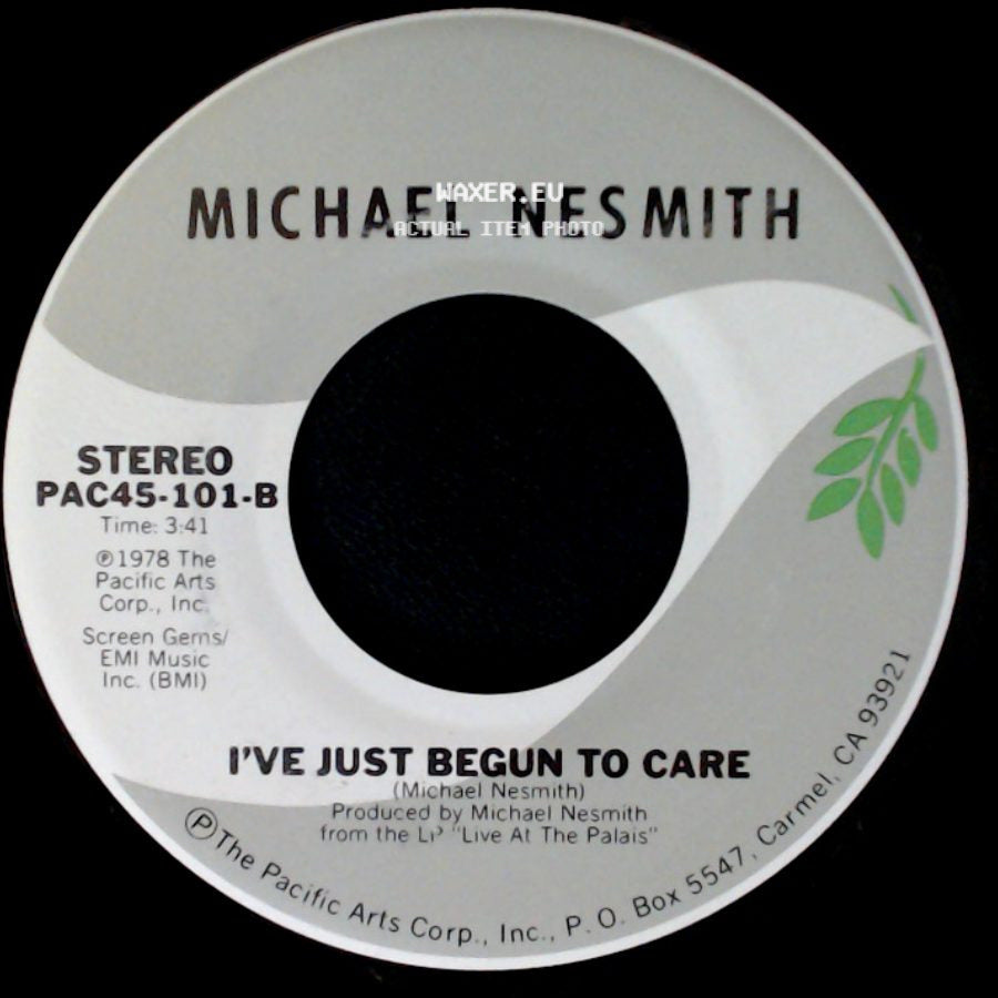 Michael Nesmith - Roll With The Flow / I've Just Begun To Care side B