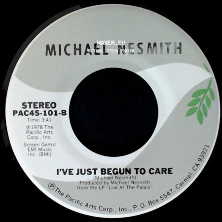 Michael Nesmith - Roll With The Flow / I've Just Begun To Care side B