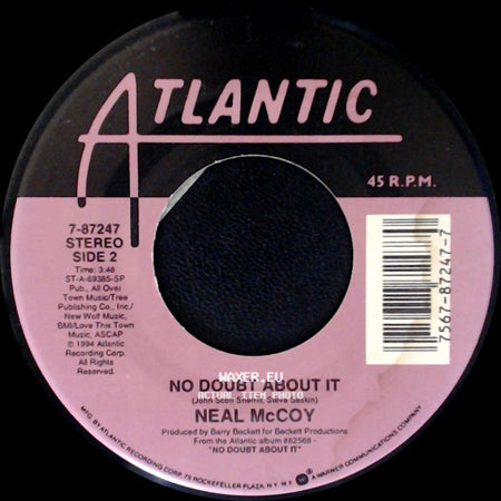 Neal Mccoy - Wink / No Doubt About It side B