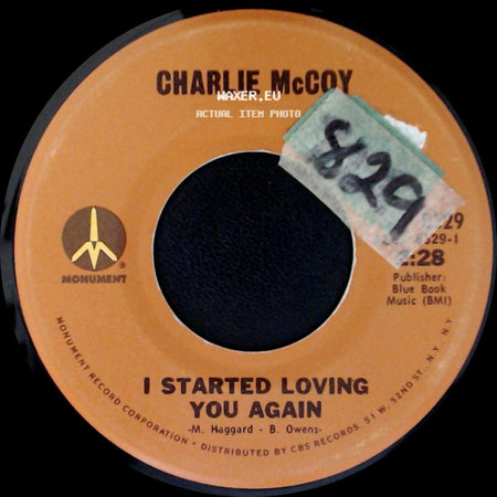 Charlie Mccoy - I Started Loving You Again / The Real Mccoy side A