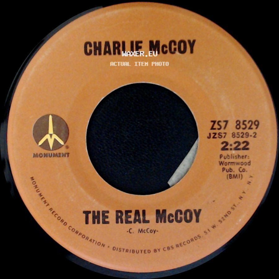 Charlie Mccoy - I Started Loving You Again / The Real Mccoy side B