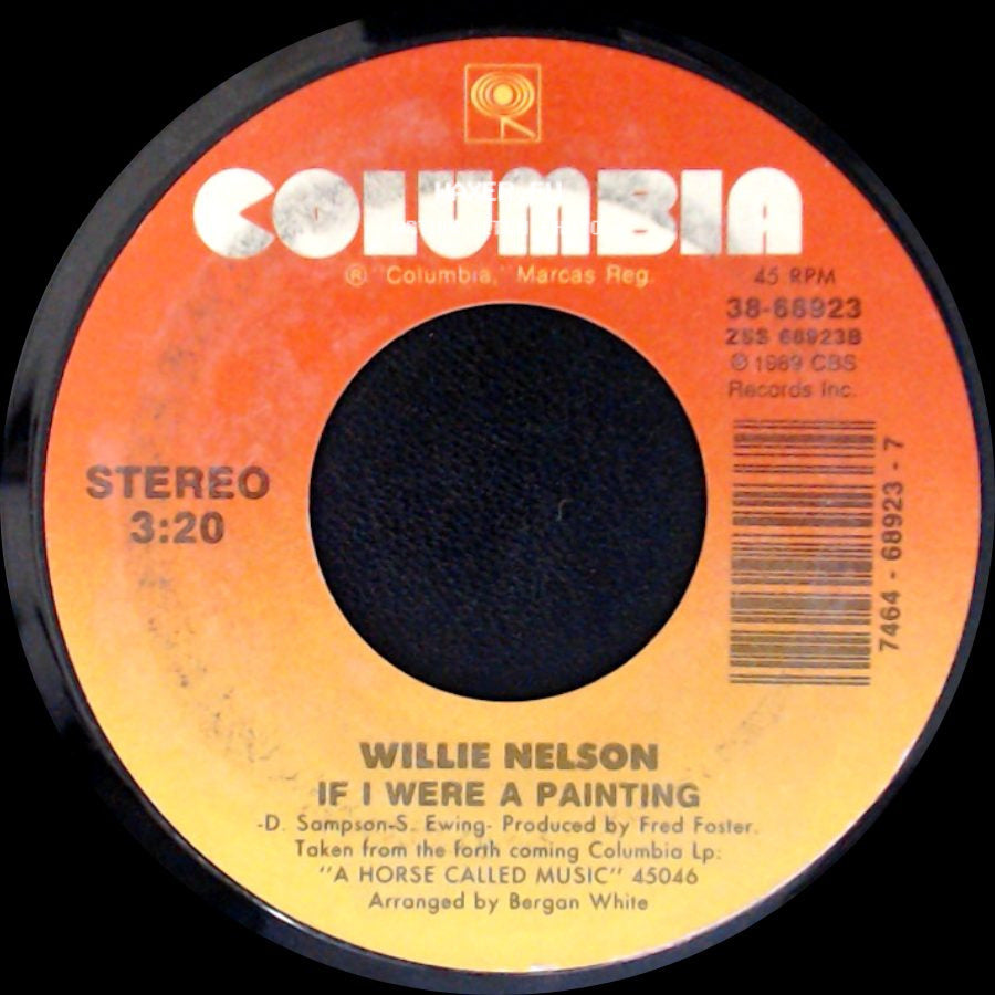 Willie Nelson - Nothing I Can Do About It Now / If I Were A Painting side B
