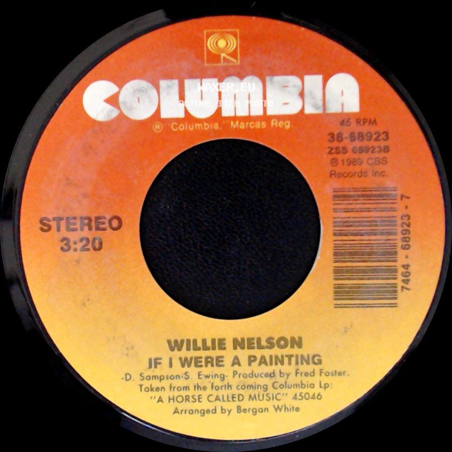Willie Nelson - Nothing I Can Do About It Now / If I Were A Painting side B
