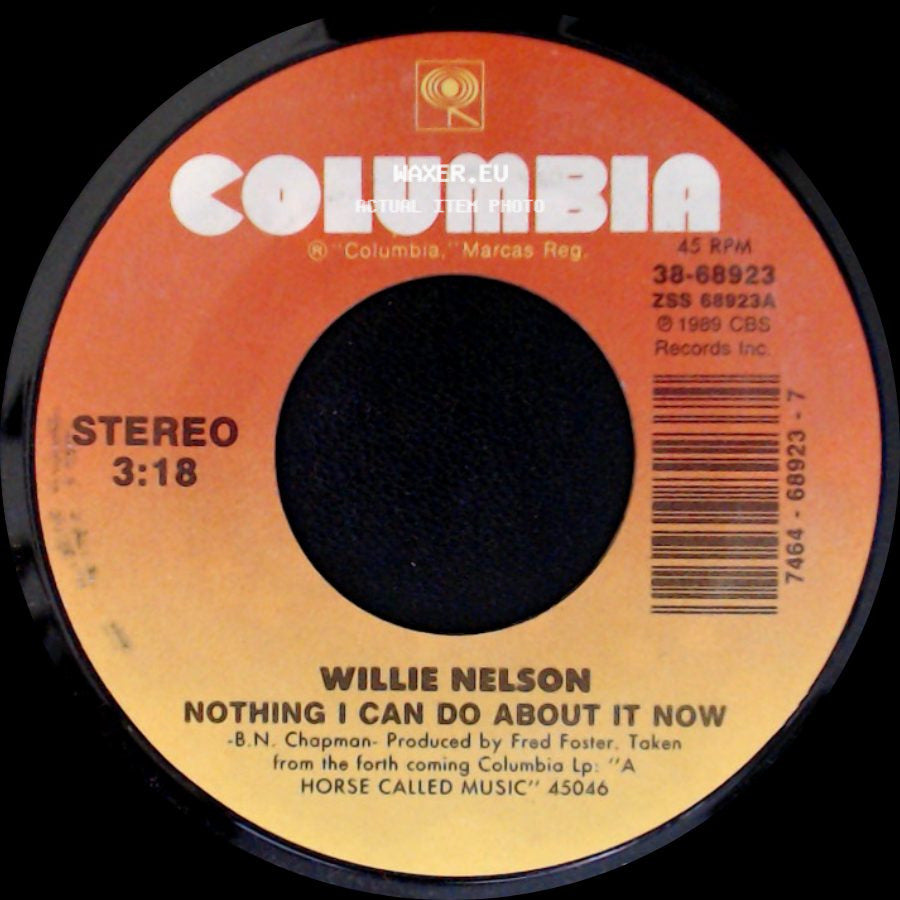 Willie Nelson - Nothing I Can Do About It Now / If I Were A Painting side A
