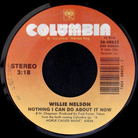 Willie Nelson - Nothing I Can Do About It Now / If I Were A Painting side A