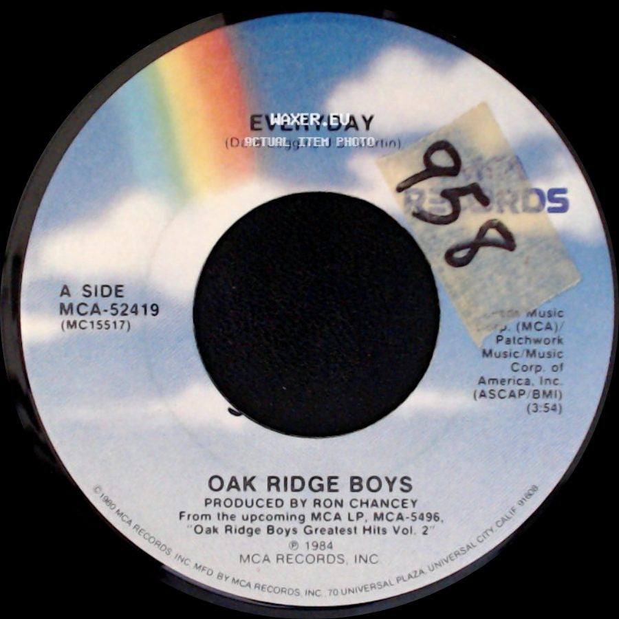 Oak Ridge Boys - Everyday / Ain't No Cure For The Rock And Roll side A