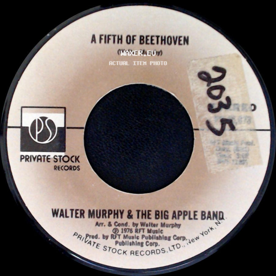 Walter Murphy & The Big Apple Band - A Fifth Of Beethoven / California Strut side A