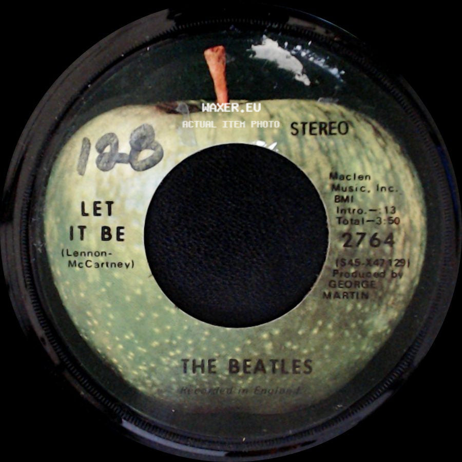 The Beatles - You Know My Name (Look Up My Number) / Let It Be side B