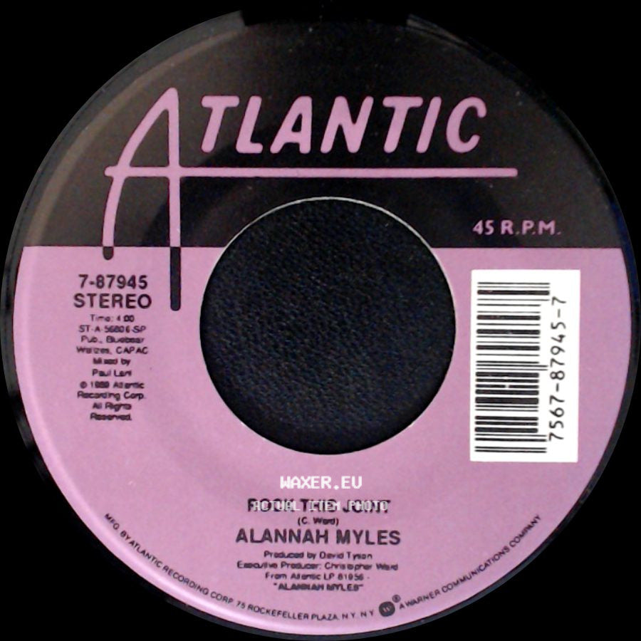 Alannah Myles - Rock This Joint / Love Is side A