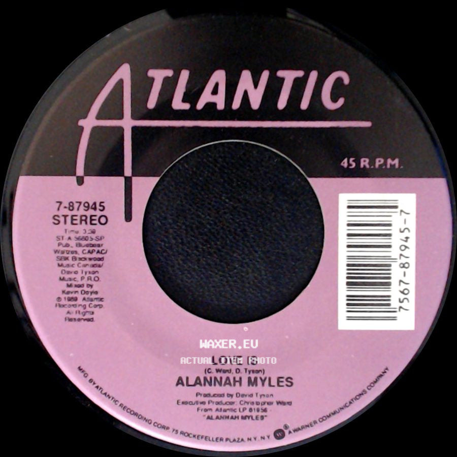 Alannah Myles - Rock This Joint / Love Is side B