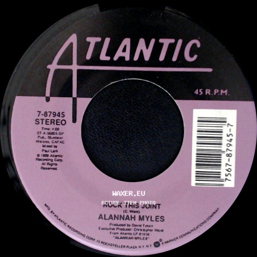 Alannah Myles - Rock This Joint / Love Is side A
