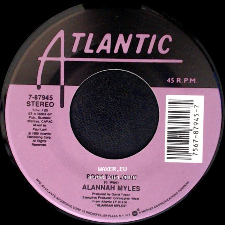 Alannah Myles - Rock This Joint / Love Is side A