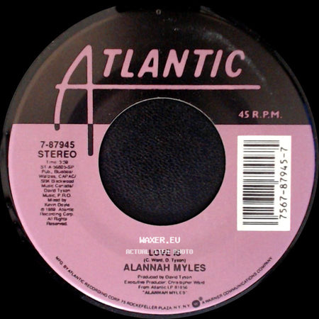 Alannah Myles - Rock This Joint / Love Is side B
