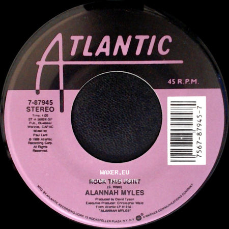 Alannah Myles - Rock This Joint / Love Is side A