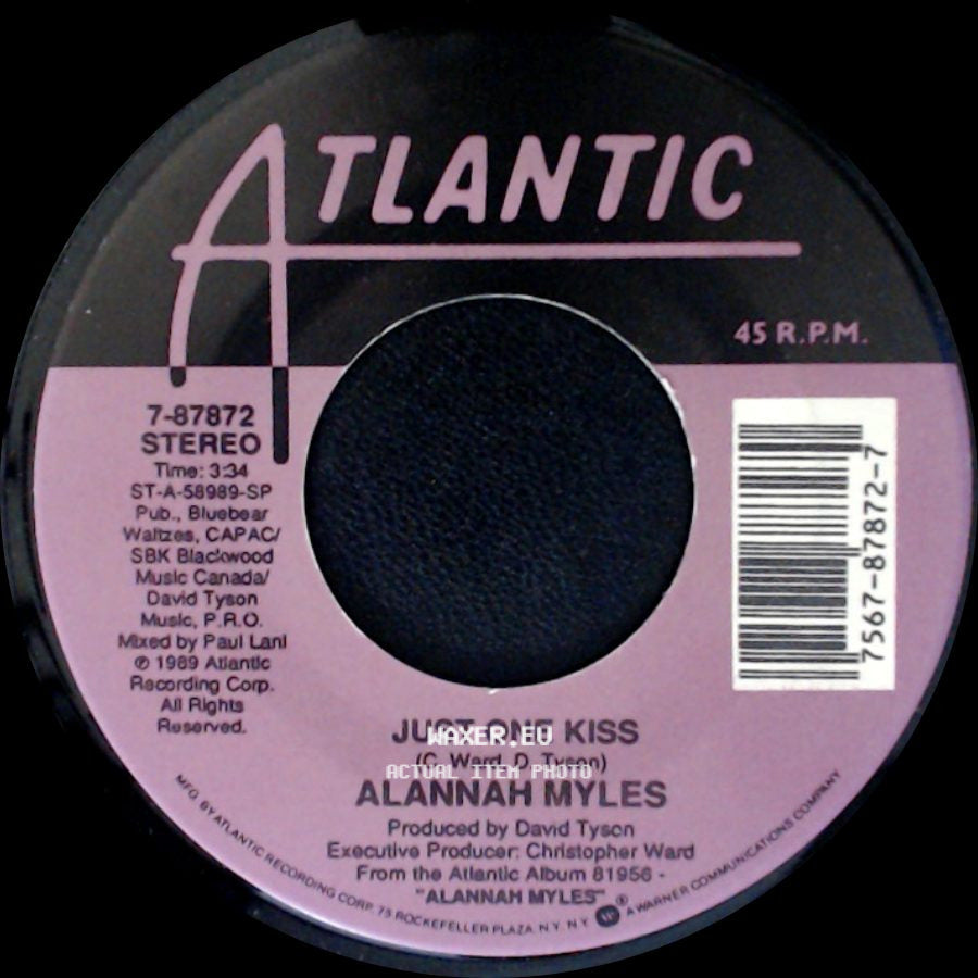 Alannah Myles - Just One Kiss / Lover Of Mine side A