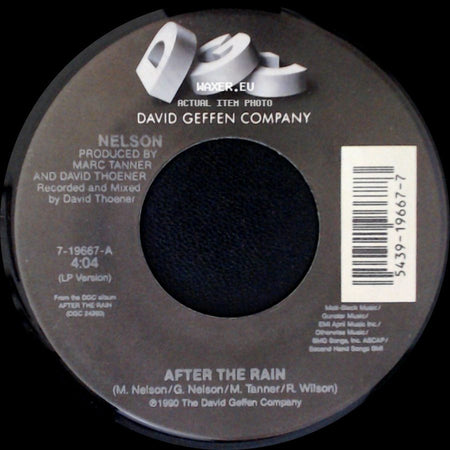 Nelson - After The Rain / Fill You Up side A