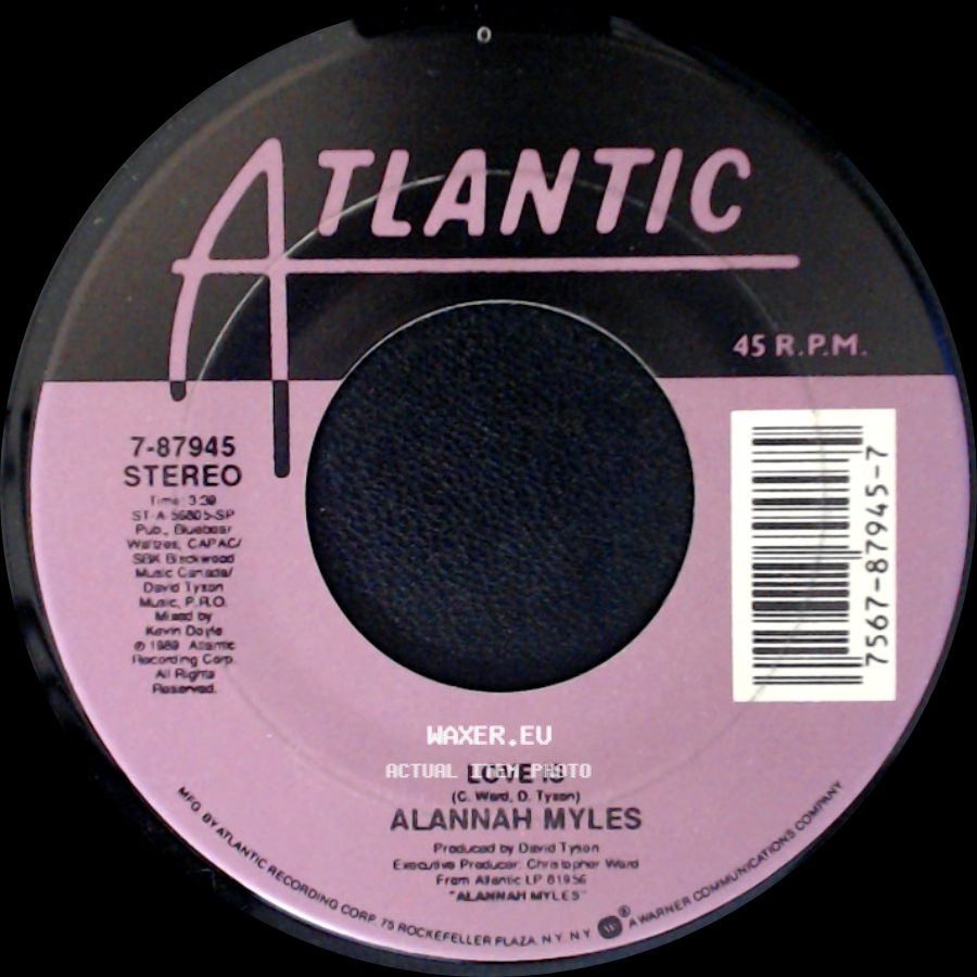 Alannah Myles - Rock This Joint / Love Is side B