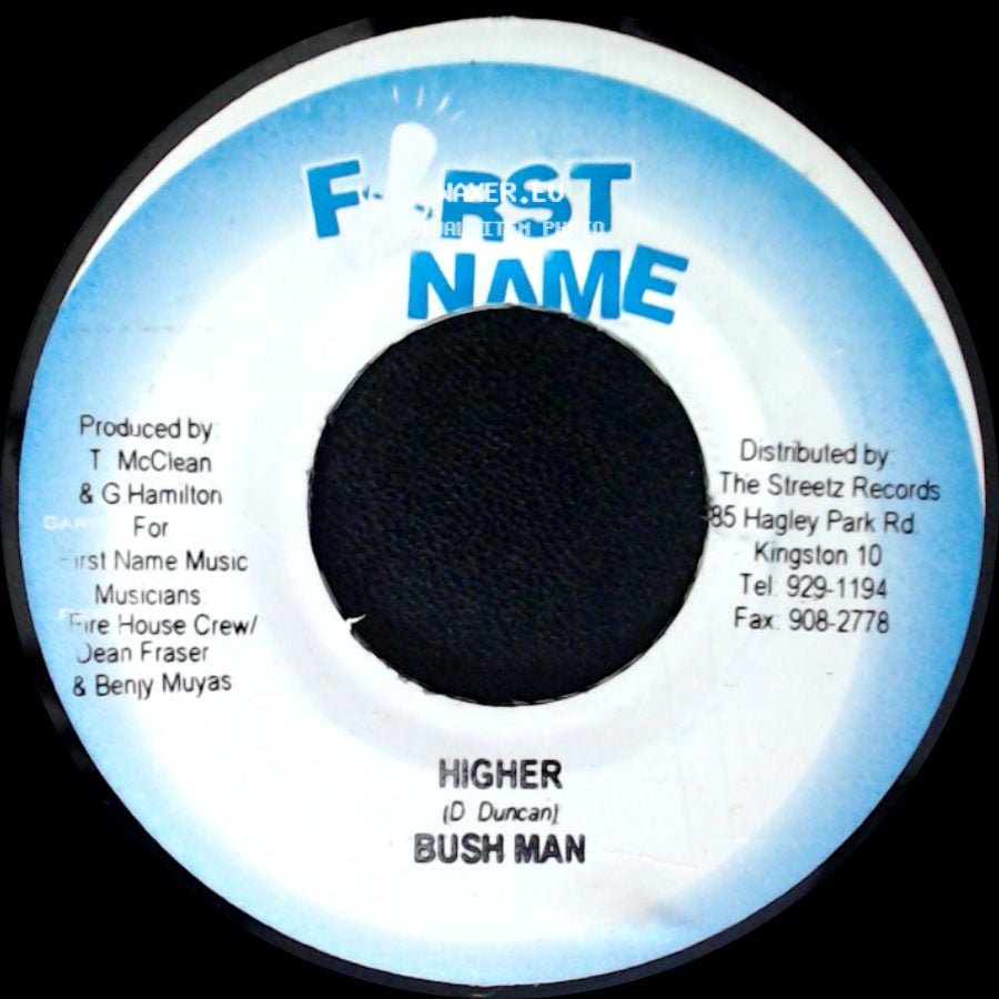Fire House Crew / Dean Fraser & Benji Muyas / Bush Man - Imitation / Higher side B