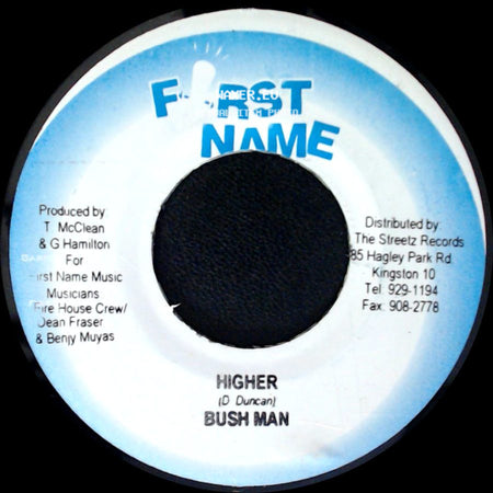 Fire House Crew / Dean Fraser & Benji Muyas / Bush Man - Imitation / Higher side B